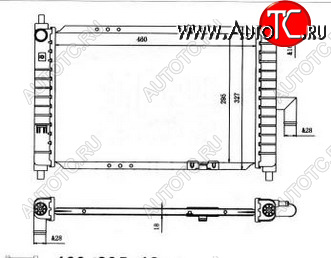 3 269 р. MATIZ 01- РАДИАТОР ОХЛАЖДЕН MT BODYPARTS dwmiz01-910  с доставкой в г. Воронеж
