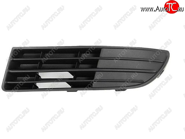 499 р. Левая решетка переднего бампера (пр-во Тайвань) TYG  Volkswagen Polo  9N1 (2005-2009) рестайлинг седан  с доставкой в г. Воронеж