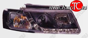 28 549 р. PASSAT ФАРА Л+П (КОМПЛЕКТ) ТЮНИНГ ЛИНЗОВАН (DEVIL EYES) , ЛИТОЙ УК.ПОВОР (SONAR) ВНУТРИ ЧЕРН SONAR vwpas97-005b-n  с доставкой в г. Воронеж