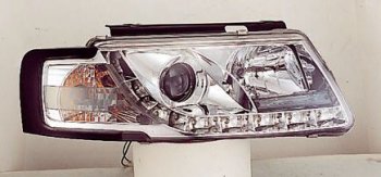 26 949 р. PASSAT ФАРА Л+П (КОМПЛЕКТ) ТЮНИНГ ЛИНЗОВАН (DEVIL EYES) , ЛИТОЙ УК.ПОВОР (SONAR) ВНУТРИ ХРОМ SONAR vwpas97-005h-n  с доставкой в г. Воронеж. Увеличить фотографию 1