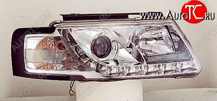 26 949 р. PASSAT ФАРА Л+П (КОМПЛЕКТ) ТЮНИНГ ЛИНЗОВАН (DEVIL EYES) , ЛИТОЙ УК.ПОВОР (SONAR) ВНУТРИ ХРОМ SONAR vwpas97-005h-n  с доставкой в г. Воронеж