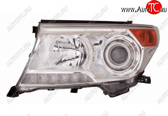 34 999 р. Левая фара (ксенон) BodyParts Toyota Land Cruiser 200 1-ый рестайлинг (2012-2015)  с доставкой в г. Воронеж