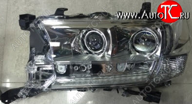 58 999 р. Левая фара (с светодиод. модулем, линзован) BodyParts Toyota Land Cruiser 200 2-ой рестайлинг (2015-2021)  с доставкой в г. Воронеж