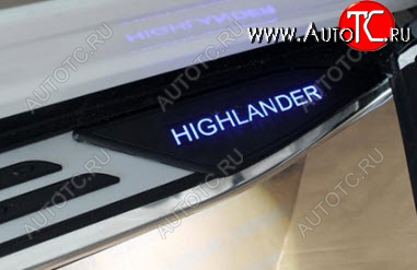 31 999 р. HIGHLANDER ПОРОГ-ПОДНОЖКА Л+П (КОМПЛЕКТ) С ПОДСВЕТ BODYPARTS tyhig12-4a0-n  с доставкой в г. Воронеж