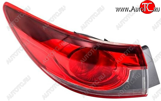 8 499 р. Левый фонарь (диодная) DEPO  Mazda 6  GJ (2012-2015) дорестайлинг седан  с доставкой в г. Воронеж