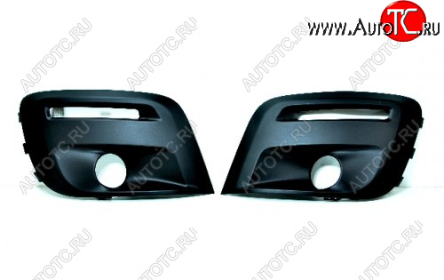 2 449 р. PARTNER {BERLINGO 15-} РЕШЕТКА БАМПЕРА ПЕРЕДН Л+П (КОМПЛЕКТ) С ОТВ ППРОТИВОТУМ , DRL( ХОД. ОГНИ) (Тайвань) API pgpar15-190-n  с доставкой в г. Воронеж