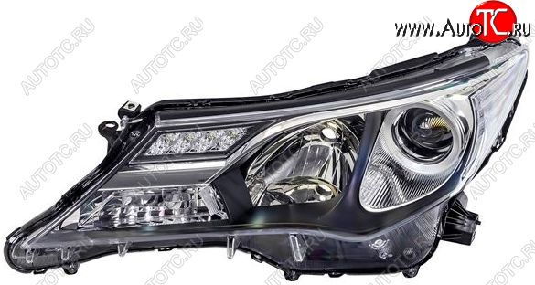 21 349 р. Левая фара (под корректор, диодная) DEPO  Toyota RAV4  XA40 (2012-2015) 5 дв. дорестайлинг  с доставкой в г. Воронеж