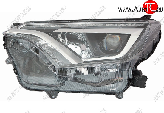 41 999 р. Левая фара (с электрокорректором, диодная) BodyParts Toyota RAV4 XA40 5 дв. рестайлинг (2015-2019)  с доставкой в г. Воронеж