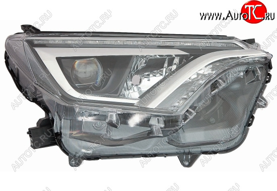 42 799 р. Правая фара (с электрокорректором, диодная) DEPO Toyota RAV4 XA40 5 дв. рестайлинг (2015-2019)  с доставкой в г. Воронеж