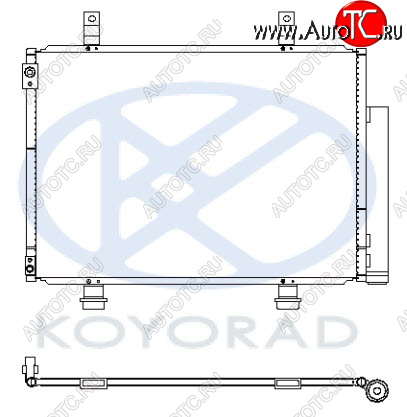12 199 р. SWIFT КОНДЕНСАТОР КОНДИЦ (KOYO) KOYORAD szswf11-930  с доставкой в г. Воронеж
