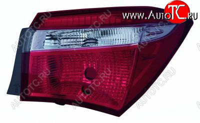 7 349 р. Правый фонарь DEPO Toyota Corolla E180 дорестайлинг (2013-2016)  с доставкой в г. Воронеж