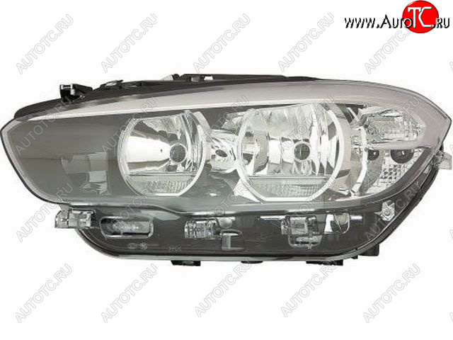 18 649 р. Левая фара (c электрокорректором) DEPO  BMW 1 серия  F21 (2015-2017) хэтчбэк 3 дв. 1-ый рестайлинг  с доставкой в г. Воронеж