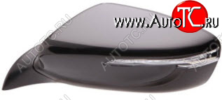 3 099 р. Боковое левое зеркало (электрическое, с подогревом) BodyParts KIA Cerato 3 YD дорестайлинг седан (2013-2016) (неокрашенное)  с доставкой в г. Воронеж