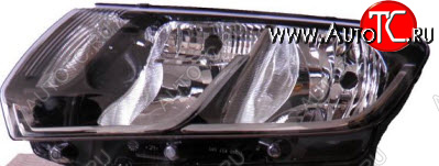 5 249 р. LOGAN (SANDERO) ФАРА ЛЕВ ПКОРРЕКТОР ВНУТРИ ЧЕРН (ориг.) BODYPARTS rnlog14-001-l  с доставкой в г. Воронеж