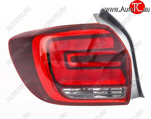 4 299 р. Левый фонарь BODYPARTS  Renault Logan  2 (2014-2018) дорестайлинг  с доставкой в г. Воронеж