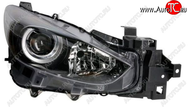 15 399 р. Правая фара (c электрокорректором) DEPO  Mazda 3/Axela  BM (2016-2019) рестайлинг седан  с доставкой в г. Воронеж