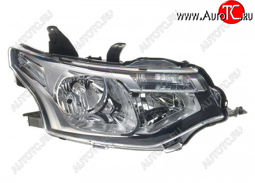 22 299 р. Правая фара (под корректор) DEPO  Mitsubishi Outlander  GF (2012-2014) дорестайлинг  с доставкой в г. Воронеж