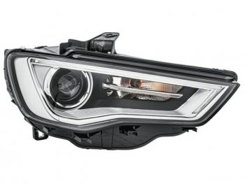 Правая фара (c электрокорректором) DEPO Audi A3 8V1 хэтчбэк 3 дв. дорестайлинг (2012-2016) (ксенон)