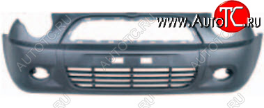 4 389 р. Передний бампер BODYPARTS  Lifan Smily  320 хэтчбэк (2010-2016) дорестайлинг (неокрашенный)  с доставкой в г. Воронеж