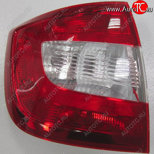 8 199 р. Левый фонарь DEPO Skoda Rapid NH3 дорестайлинг лифтбэк (2012-2017)  с доставкой в г. Воронеж