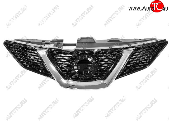 3 899 р. QASHQAI (ШИРОКАЯ, ДЛЯ КИТАЯ! См ФОТО ) РЕШЕТКА РАДИАТОРА (Китай) BODYPARTS nnqas14-100  с доставкой в г. Воронеж