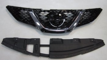4 299 р. QASHQAI РЕШЕТКА РАДИАТОРА С ОТВ ПКАМЕРУ (Китай) BODYPARTS nnqas14-101  с доставкой в г. Воронеж. Увеличить фотографию 1