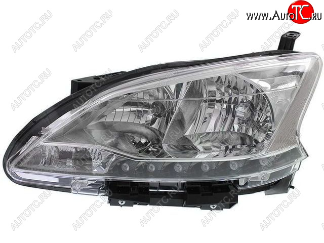 8 399 р. Левая фара (диодная) BODYPARTS Nissan Sentra 7 B17 (2014-2017)  с доставкой в г. Воронеж