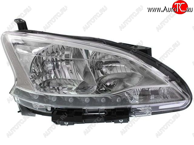 8 399 р. Правая фара (диодная) BODYPARTS Nissan Sentra 7 B17 (2014-2017)  с доставкой в г. Воронеж