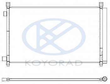 13 999 р. X-TRAIL КОНДЕНСАТОР КОНДИЦ 2.5 (KOYO) KOYORAD nnxtr15-930  с доставкой в г. Воронеж. Увеличить фотографию 1