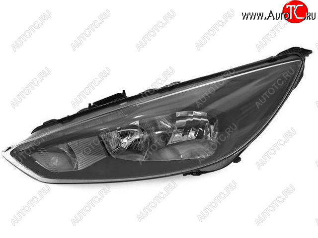 21 749 р. Левая фара (c электрокорректором) DEPO  Ford Focus  3 (2014-2019) седан рестайлинг  с доставкой в г. Воронеж