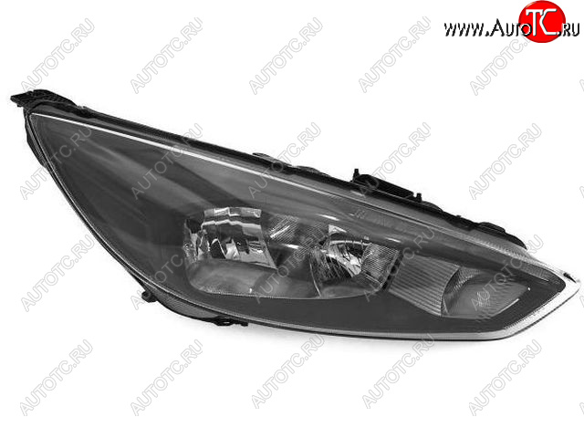21 749 р. Правая фара (c электрокорректором) DEPO Ford Focus 3 седан рестайлинг (2014-2019) (диодная)  с доставкой в г. Воронеж