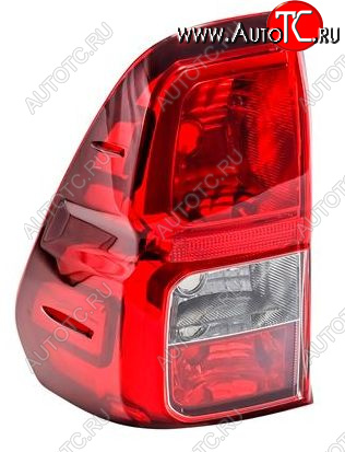 6 199 р. Левый фонарь DEPO Toyota Hilux AN120 дорестайлинг (2016-2020)  с доставкой в г. Воронеж