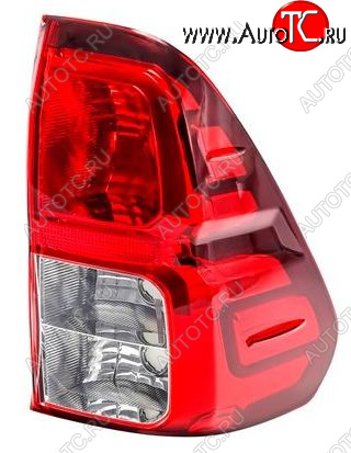 6 199 р. Правый фонарь DEPO Toyota Hilux AN120 дорестайлинг (2016-2020)  с доставкой в г. Воронеж