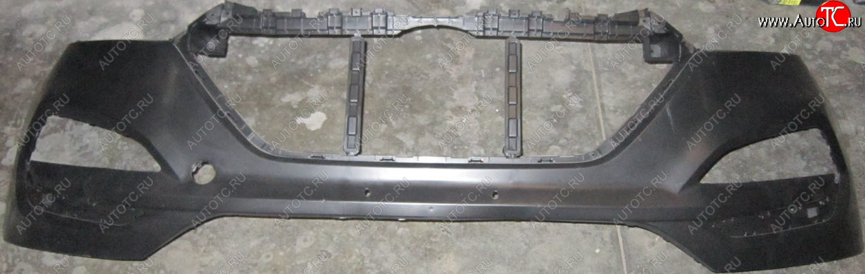 4 399 р. TUCSON (СМ ФОТО) БАМПЕР ПЕРЕДН ВЕРХН (Китай) БЕЗ ОТВ П DRL( ХОД. ОГНИ) BODYPARTS hntun15-160  с доставкой в г. Воронеж