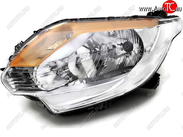 11 199 р. Левая фара (под корректор) DEPO Mitsubishi L200 5 KK,KL дорестайлинг (2015-2019)  с доставкой в г. Воронеж