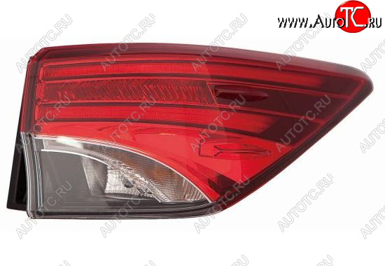 7 999 р. Правый фонарь (диодный) DEPO Toyota Fortuner AN160 дорестайлинг (2015-2020)  с доставкой в г. Воронеж