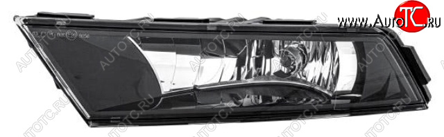 5 299 р. Правая противотуманная фара DEPO Skoda Superb B8 (3V) лифтбэк дорестайлинг (2015-2019)  с доставкой в г. Воронеж