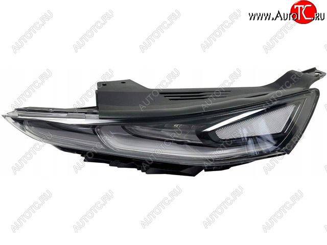 8 499 р. Левая фара (ДХО) BODYPARTS  Hyundai Santa Fe  TM (2018-2021) дорестайлинг  с доставкой в г. Воронеж