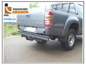 ТСУ для FORD Ranger 1999-2011, MAZDA Serie B 2006-, Тип шара: Горизонтальный, условно-съемный (лебединая шея) (A)  Форд Ранджер Aragon e2015ba