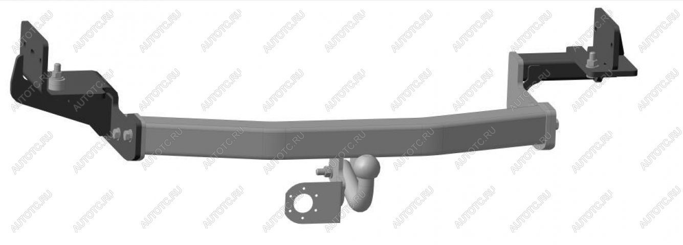 14 749 р. Фаркоп Bosal-Oris  Mitsubishi Pajero Sport ( PB,  QE) (2008-2021) дорестайлинг, рестайлинг (стальной, шар A (F20))  с доставкой в г. Воронеж