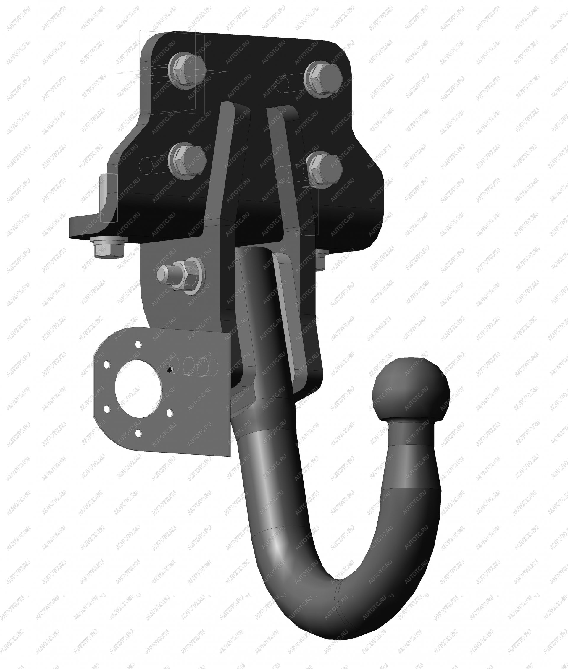 12 749 р. ТСУ на ам LEXUS GX SUV 2010-2014 TOYOTA Land Cruiser Prado SUV 2002-2009, 2010- без электрики  Лексус GХ Oris 3095-a  с доставкой в г. Воронеж