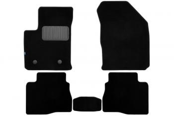 9 549 р. Коврики в салон Klever Premium KAIYI E5 2022- сед., 5шт. (текстиль)  Каию Е5 Klever klever0312400122110kh  с доставкой в г. Воронеж. Увеличить фотографию 1