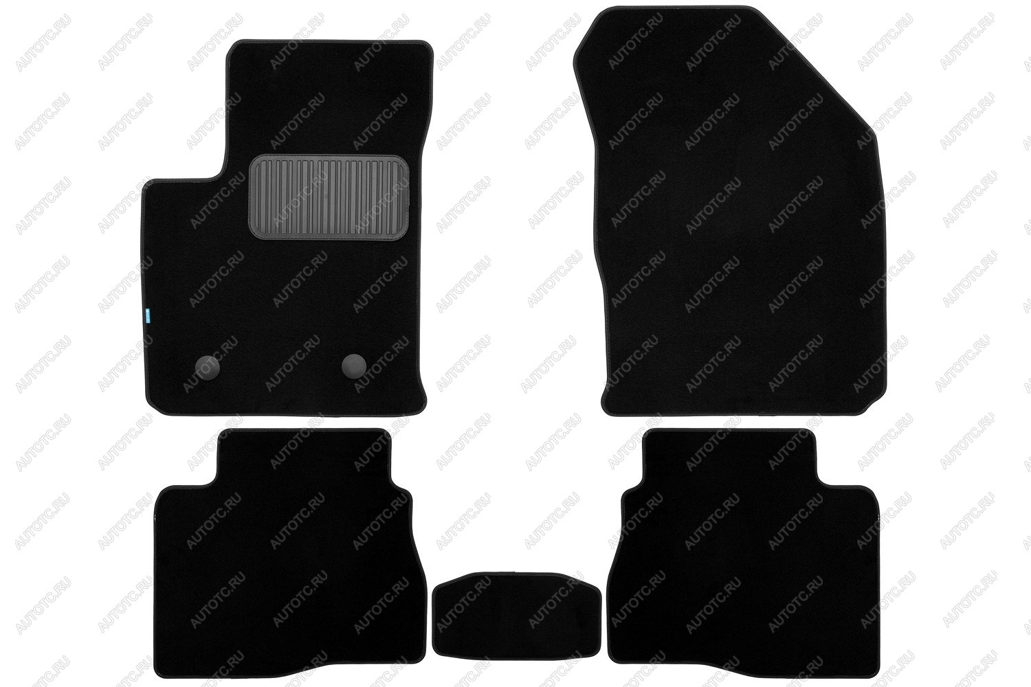 9 549 р. Коврики в салон Klever Premium KAIYI E5 2022- сед., 5шт. (текстиль)  Каию Е5 Klever klever0312400122110kh  с доставкой в г. Воронеж