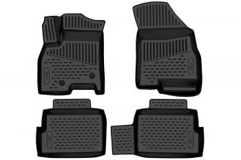 5 399 р. Коврики 3D в салон подходят для CHERY Tiggo 7 Pro (Prestige) 2020-, Внед, 4шт. (ПУ, повышенная износостойкость)  Черри Тигго 7 Про FORMAT format.3da66455210k  с доставкой в г. Воронеж. Увеличить фотографию 1