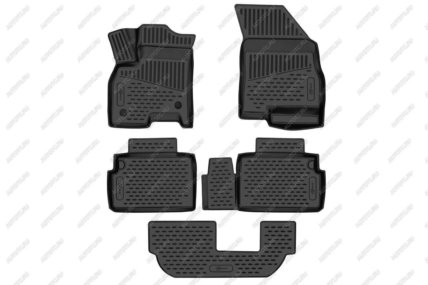 4 099 р. Коврики 3D в салон подходят для CHERY Tiggo 8 Pro, 2021-  8 Pro Max, 2022-, внед. 7 мест, 5 шт. (ПУ, повышенная износостойкость)  Черри Тигго 8 Про  FORMAT format.3da0n198210k  с доставкой в г. Воронеж