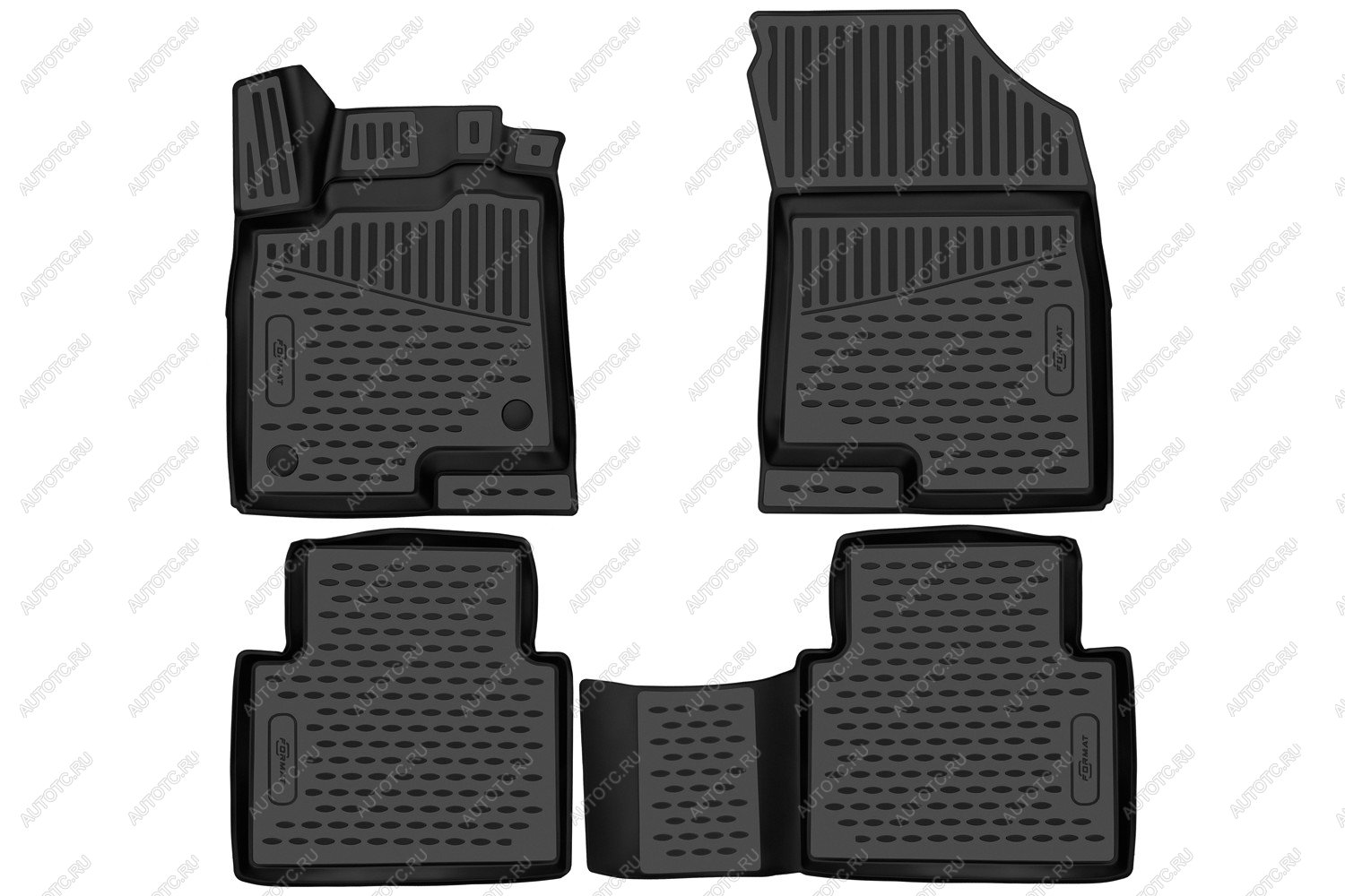 5 399 р. Коврики 3D в салон, подходят для HAVAL Jolion 2021-, 4WD, Внед, 5 дв., 4шт. (ПУ, повышенная износостойкость)  Хавал Джолион FORMAT format.3da66905210k  с доставкой в г. Воронеж