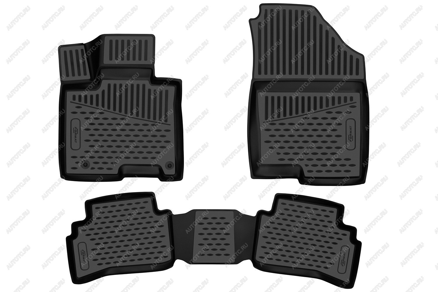5 399 р. Коврики 3D в салон подходят для HYUNDAI Tucson (IV короткая база) 2020-, 3шт. (ПУ, повышенная износостойкость)  Хендай Туксон FORMAT format.3dan0352210  с доставкой в г. Воронеж
