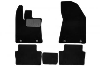 9 549 р. Коврики в салон Klever Premium GEELY Emgrand SS11 2023- седан, 5шт. (текстиль)  Джили Эмгранд 7 CC11 Klever klever0507503122110kh  с доставкой в г. Воронеж. Увеличить фотографию 1