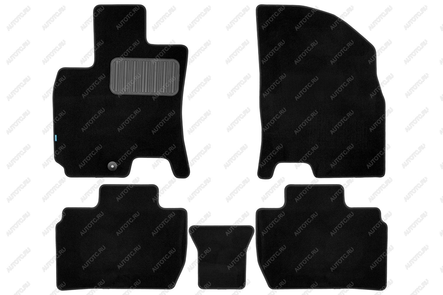 4 499 р. Коврики в салон Klever Premium BAIC U5 2023-, сед., 5шт. (текстиль)  Ю5  БАИК Ю5 Klever klever0312500122110kh  с доставкой в г. Воронеж