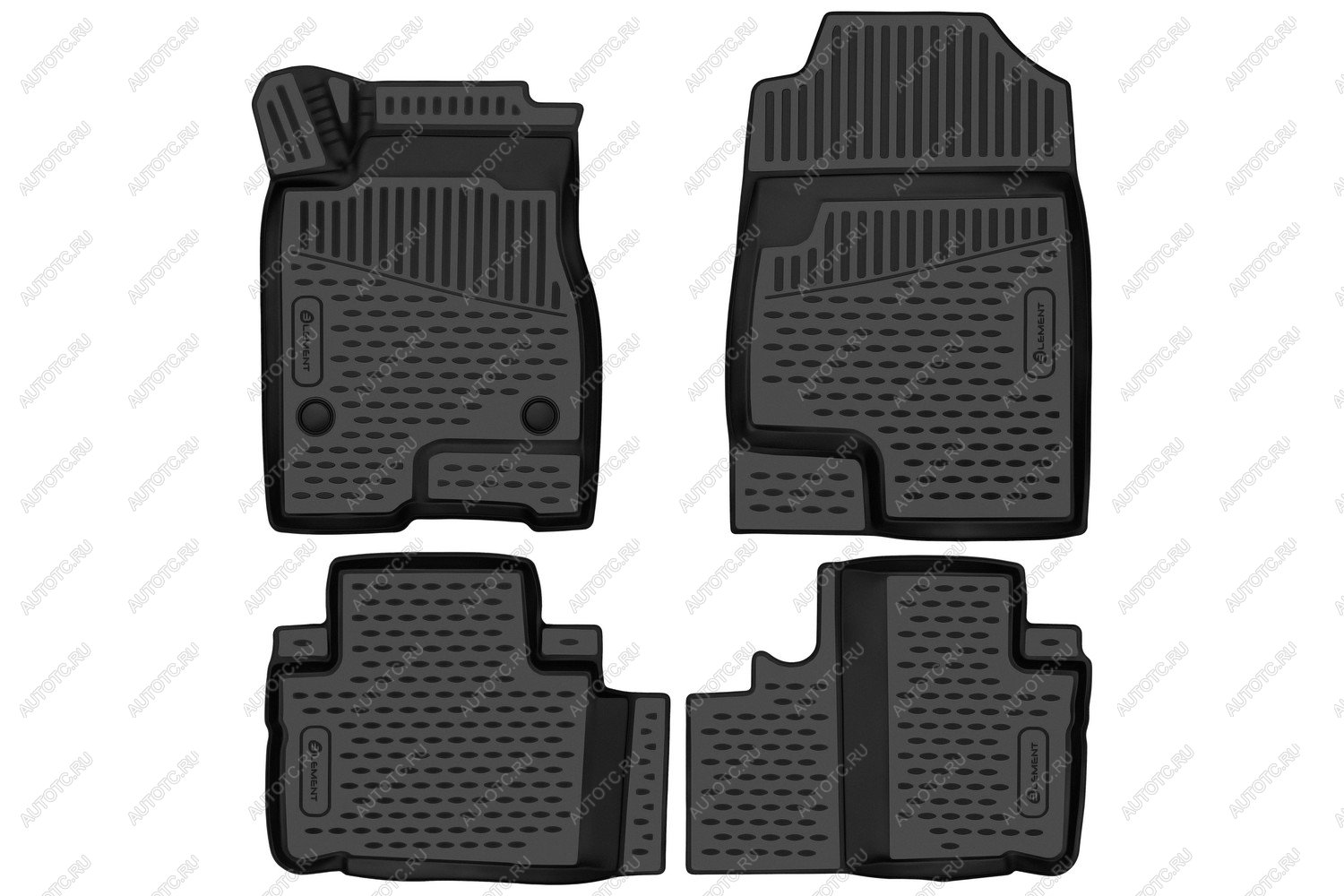 3 399 р. Коврики 3D в салон подходят для HAVAL M6 2023-, 4шт. (полиуретан)  Хавал М6 Element element3dan0465210k  с доставкой в г. Воронеж